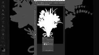 Removing white background using layer masks 