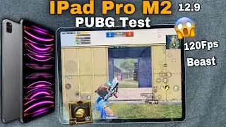 IPad Pro M2 Chip Pubg Test 2024 After New Update | 120Fps | Battery Test | Ghraphics Test |