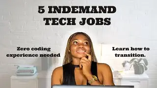 $60k In-demand tech jobs that require no coding skills | where to get tech jobs.