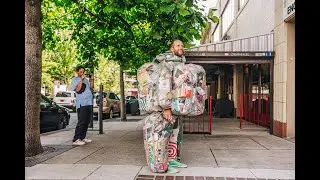 I Wore ALL My Trash for 30 Days TEDx