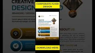 Latest Corporate Flyer design Download Here #short #viral #flyerdesign