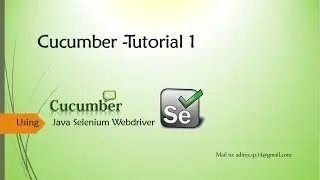 Cucumber configuration in Eclipse with Selenium Webdriver