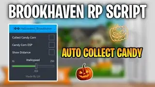 [INSANELY OP] Brookhaven 🏡RP Script - [Auto Collect Candy & Candy ESP] - (Pastebin)