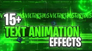 15+ TEXT ANIMATION PRESET PACK ALIGHT MOTION ✨||VICTORIOUS93