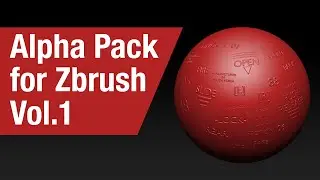 Alpha pack for Zbrush Vol.1