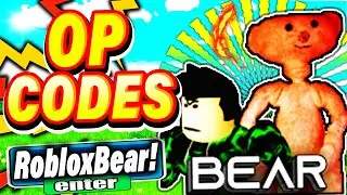 ALL NEW *SECRET CODES* IN ROBLOX BEAR (roblox bear codes new secret and amazing) NEW