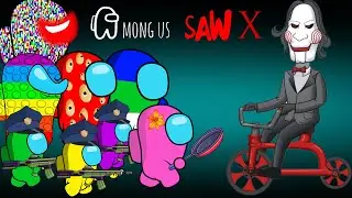 어몽어스 VS Saw X | Among Us Zombie Collection | Funny Among Us Animation