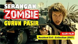 WABAH VIRUS ZOMBIE MENYEBAR KE SELURUH DUNIA | Alur Cerita Film Resident Evil Extinction (2007)