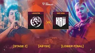 Leviatán vs KRÜ Visa - VCT Americas Stage 2 - Lower Final - Map 4