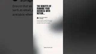 Notion CRM Benefits 📈