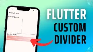 Flutter Divider Widget | Custom Divider | Flutter WIdgets