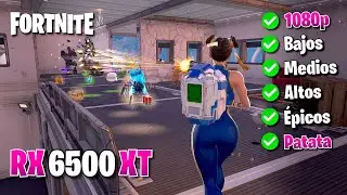 ✅ RX 6500 XT ✅ Fortnite - Capítulo 4 - Temporada 3 🔴 1080p - 1440p - 4K 🔴