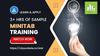 Minitab Training & Mentoring | Sample Training In Minitab