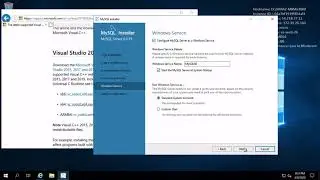 Installing MySQL Server on Windows Server 2019