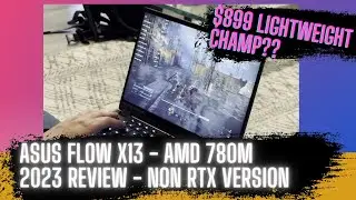 2023 Asus ROG Flow X13 - Best light GAMING Laptop - This laptop doesnt need Dedicated Graphics Card