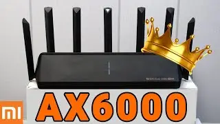 Xiaomi AX6000 ТОПовый роутер - обзор, настройка, тесты, дальнобойность и скорость