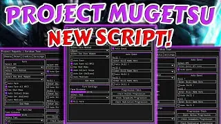 NEW ROBLOX Project Mugetsu PM Hack Script GUI Auto Farm, Kill Aura, Item Hack! 2023