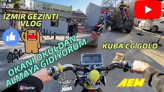 OKANI OKULDAN ALMAYA GİDİYORUM GEZİNTİ VLOG KUBA CG GOLD 