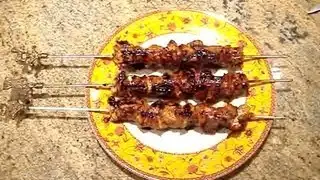 Soy Sauce Glazed Chicken Skewers Recipe