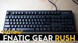 Typing On The Fnatic Gear Rush Silent With Cherry MX Red Silent Switches