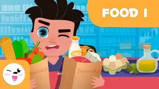 SUPERMARKET FOODS - Part 1 - Food Vocabulary for Kids