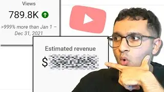 How Much YouTube Paid Me For 800,000 Views?