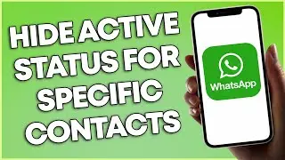 How To Hide Status On Whatsapp For Some Contacts