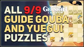 All 9 Guide Gouba and Yuegui Puzzles Genshin Impact