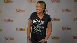 Keith Urban Interview at 2023 CMA Fest on Fathers Day, Nashville Community, and More!