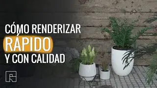 Cómo renderizar rápido y con calidad en V-ray 5 para Sketchup