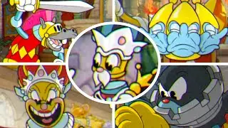 Cuphead DLC - All Kings Leap Bosses (The Delicious Last Course)