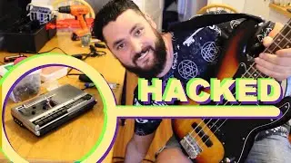 Hacking a Tape Recorder into a Guitar Amp