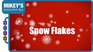 Making snowflakes in After Effects tutorial