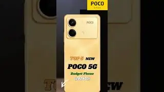 TOP 5: Cheapest  POCO 5G  phones 2024  #shorts #poco #xioami #budgety #shortsmobile