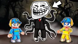 TROLLFACE DO SLENDERMAN NO ROBLOX FIND THE TROLLFACES- Brancoala Games