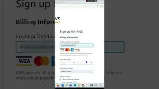 AWS account: How to create Amazon free tier - Part 4 #Shorts