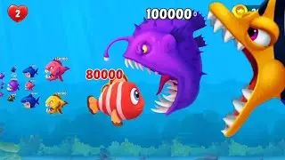 Fishdom Ads Mini Games 05 New Update All Levels - Eat Fish Trailer