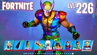 UNLOCKING RAINBOW SKINS! Winning in Solos! (Fortnite Season 4)