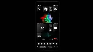 Windows Phone 2020 by MI Black Theme