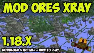 XRAY 1.18.2 minecraft - how to download & install xray for MOD ORES with textures 1.18.2