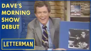 Daves Morning Show Debut In 1980 | Letterman