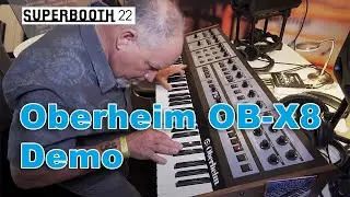 Oberheim OB-X8 Demo at Superbooth 2022