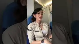 Flight attendant Indonesia manis cantik 