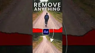 Remove any object from video use Adobe After Effects