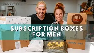 10 Subscription Boxes for Men - Our Largest Mens Box Haul