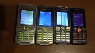 Мои любимые Sony Ericsson K310i K320i K510i W200i