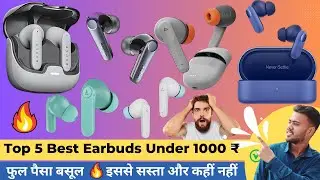 Top 5 Best earbuds under 1000 in 2024 | Best Tws earbuds under 1000 | Best earbuds | Best Tws