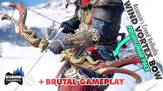 KHOTAN BOW Gives Wind Vortex! Brutal Kills Gameplay Showcase Lunar Pack Assassin's Creed Valhalla