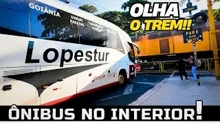 TREM JUNTO COM ÔNIBUS?? !! MOVIMENTO DOS ÔNIBUA NA RODOVIÁRIA DE SÃO JOSÉ DO RIO PRETO