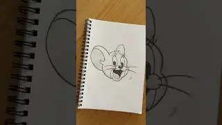 Jerry drawing from Cartooning club How to Draw. #drawing #disney #shorts